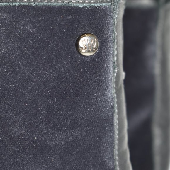 $650 STUART WEITZMAN METERMAID COMBAT lace BOOT Black 6 (JB22) - Picture 6 of 9